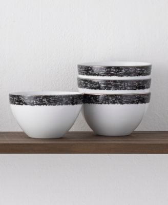 Rill Set of 4 Cereal Bowls, Service for 4