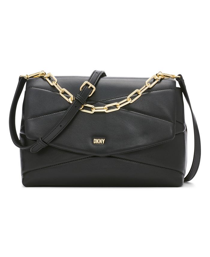DKNY Eve Chain Top Handle Satchel Bag Macy s