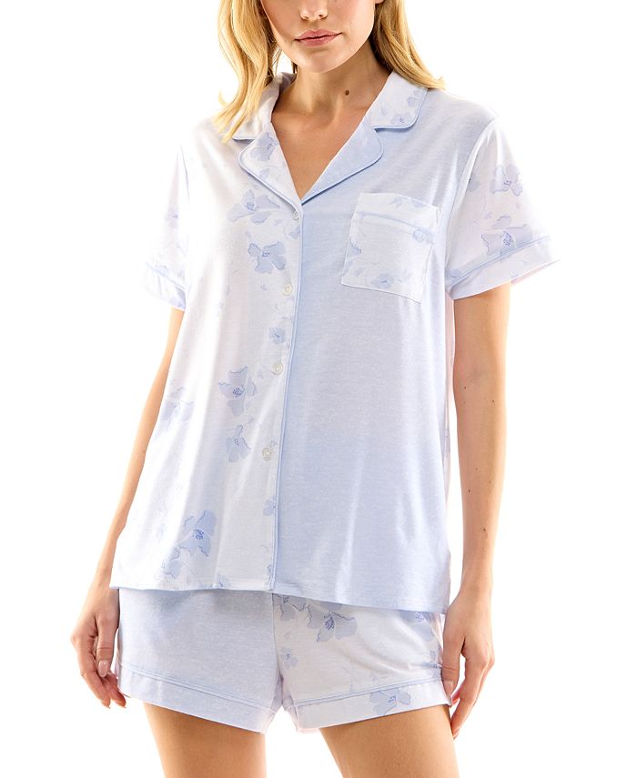 ROLL COLLAR PAJAMA JACKET LADY LODGE