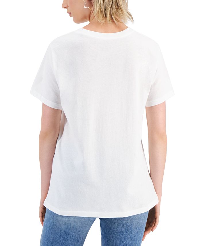 Grayson Threads Black Juniors' ACDC Cotton Short-Sleeve T-Shirt - Macy's