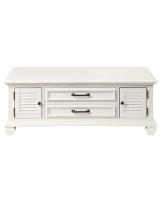 Steve Silver Charlestown 48" Wide Wooden Farmhouse Lift Top Coffee Table