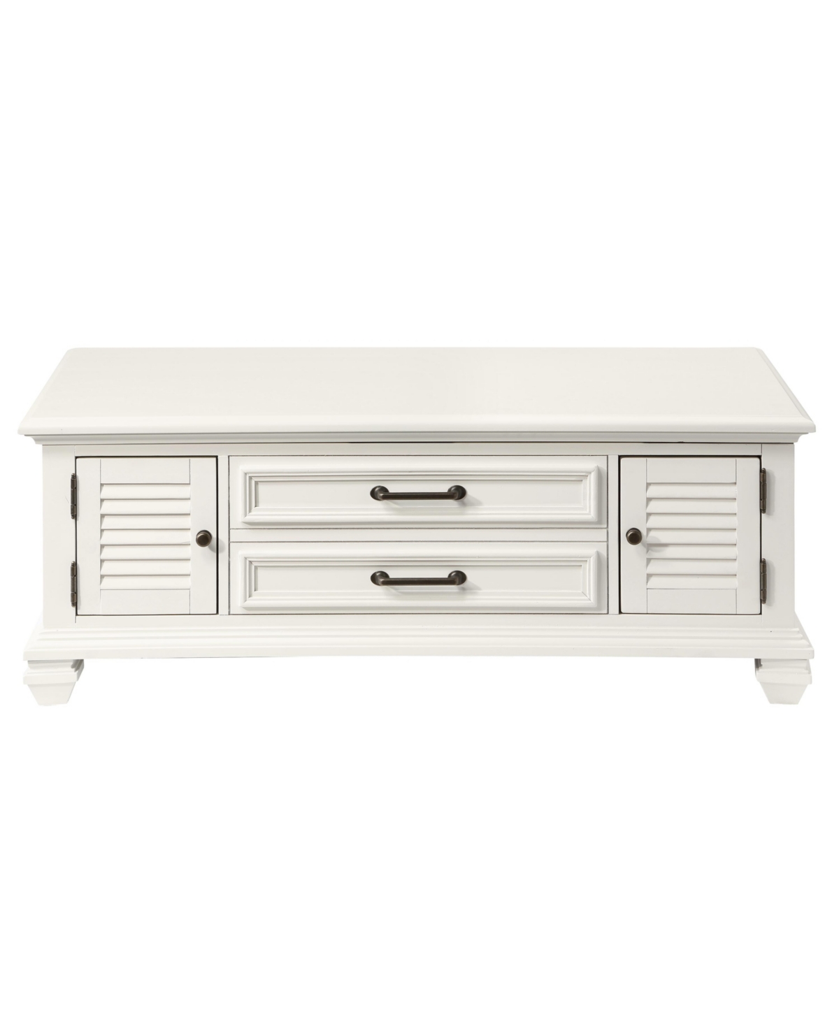 Steve Silver Charlestown Wide Wooden Farmhouse Lift Top Coffee Table
