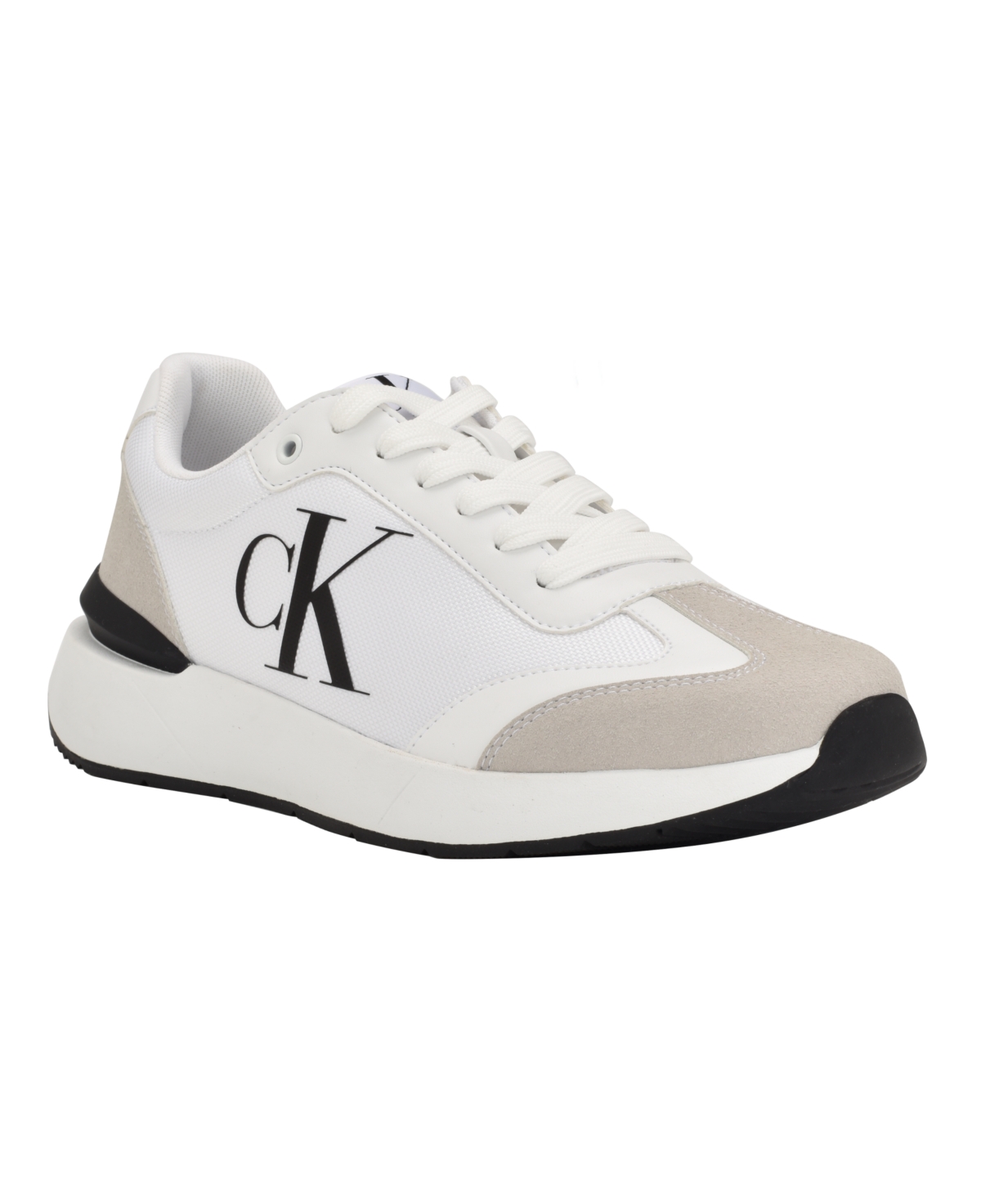 Calvin Klein Granit Men\'s Casual Lace-Up Sneaker Light Gray 10.5M Calvin Klein Men main image 4