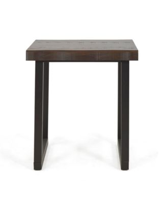 CLOSEOUT Steve Silver Jennings 22" Solid Wood Live Edge End Table