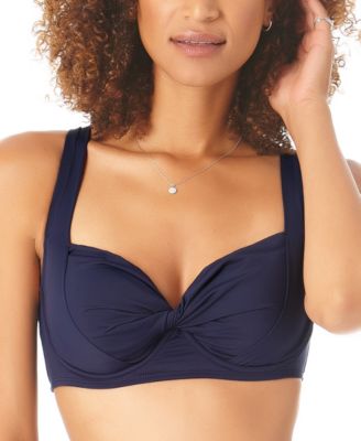 Anne Cole - Women's Twist-Front Underwire Bikini Top
