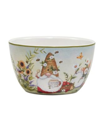 Garden Gnomes Set of 4 Ice Cream Bowl