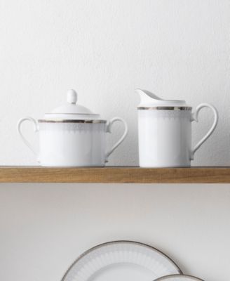 Silver Colonnade Sugar & Creamer Set