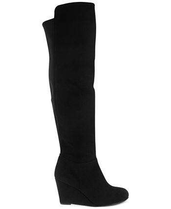 Chinese laundry wedge over the knee boots clearance