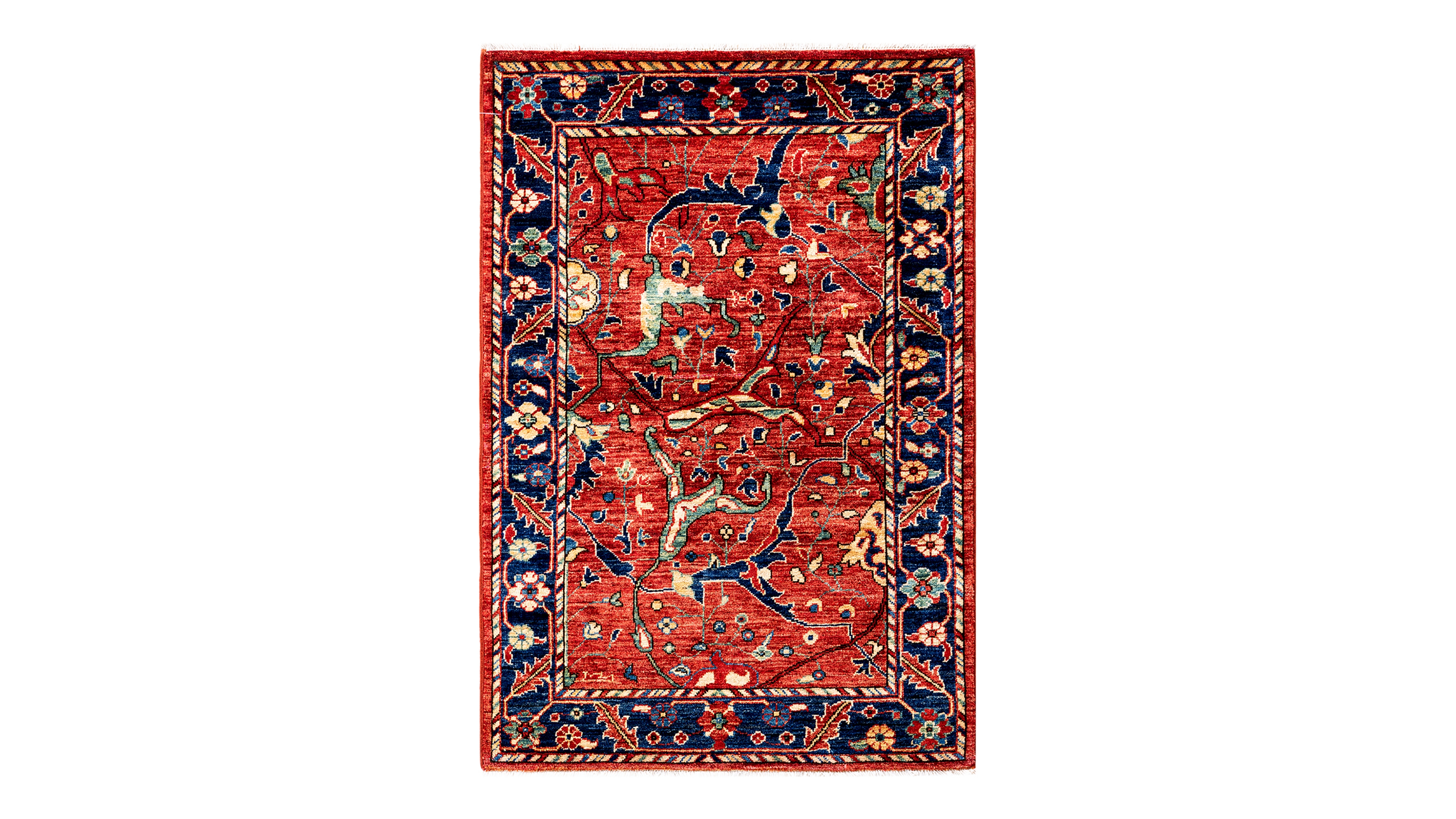 Adorn Hand Woven Rugs Serapi M1982 6'5" x 9'2" Area Rug