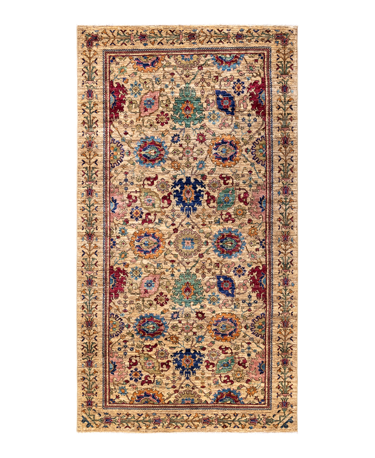 Adorn Hand Woven Rugs Serapi M1982 3'1in x 5'3in Area Rug - Orange