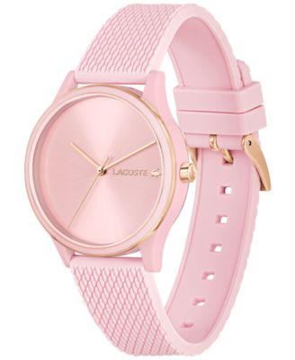 Women's Crocodelle Pink Silicone Strap Watch 36mm
