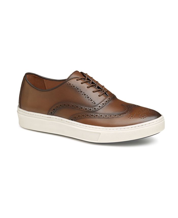 Johnston & Murphy Men's Hollins Wingtip Dress Casual Sneaker - Macy's