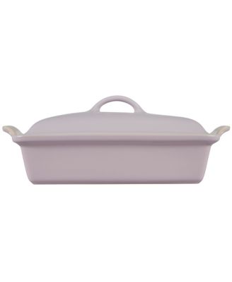 Heritage Stoneware Covered Rectangular Baking Dish, 12" x 9"
