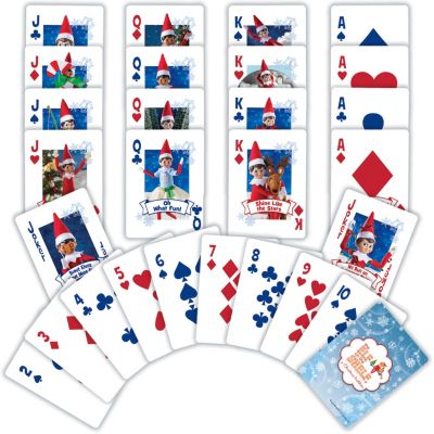 MasterPieces - Elf on the Shelf - Supersized Travel Playing Cards