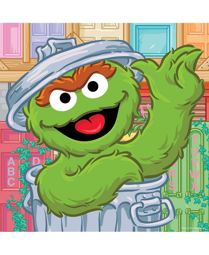 Masterpieces Sesame Street - Oscar the Grouch 25 Piece Jigsaw Puzzle ...