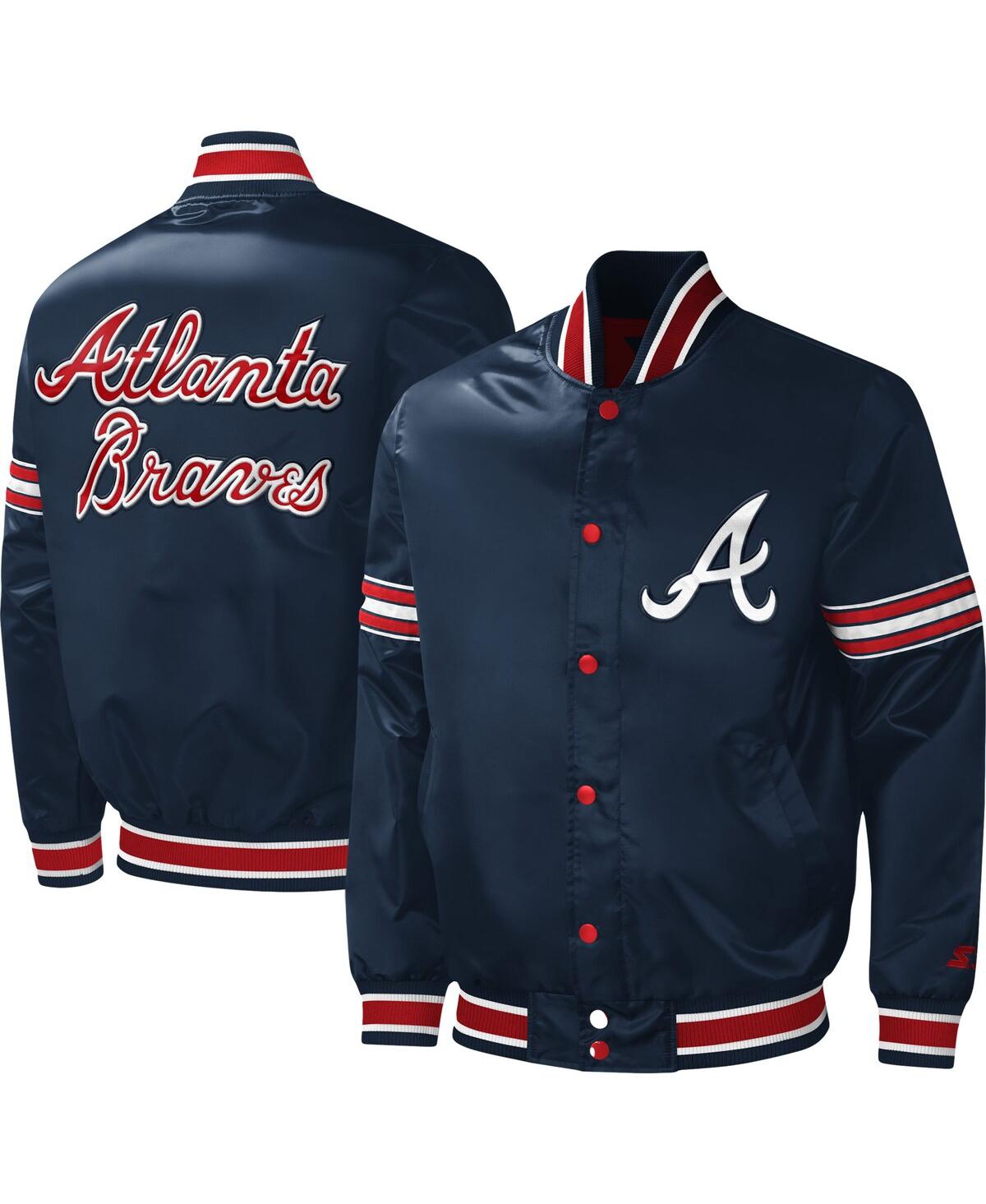 ATLANTA BRAVES AOP SATIN JACKET (RED)