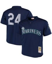 Youth Seattle Mariners Mitchell & Ness Aqua Cooperstown Collection