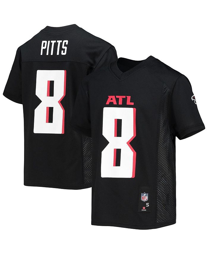 NFL Atlanta Falcons (Kyle Pitts) Men's Game Football Jersey.
