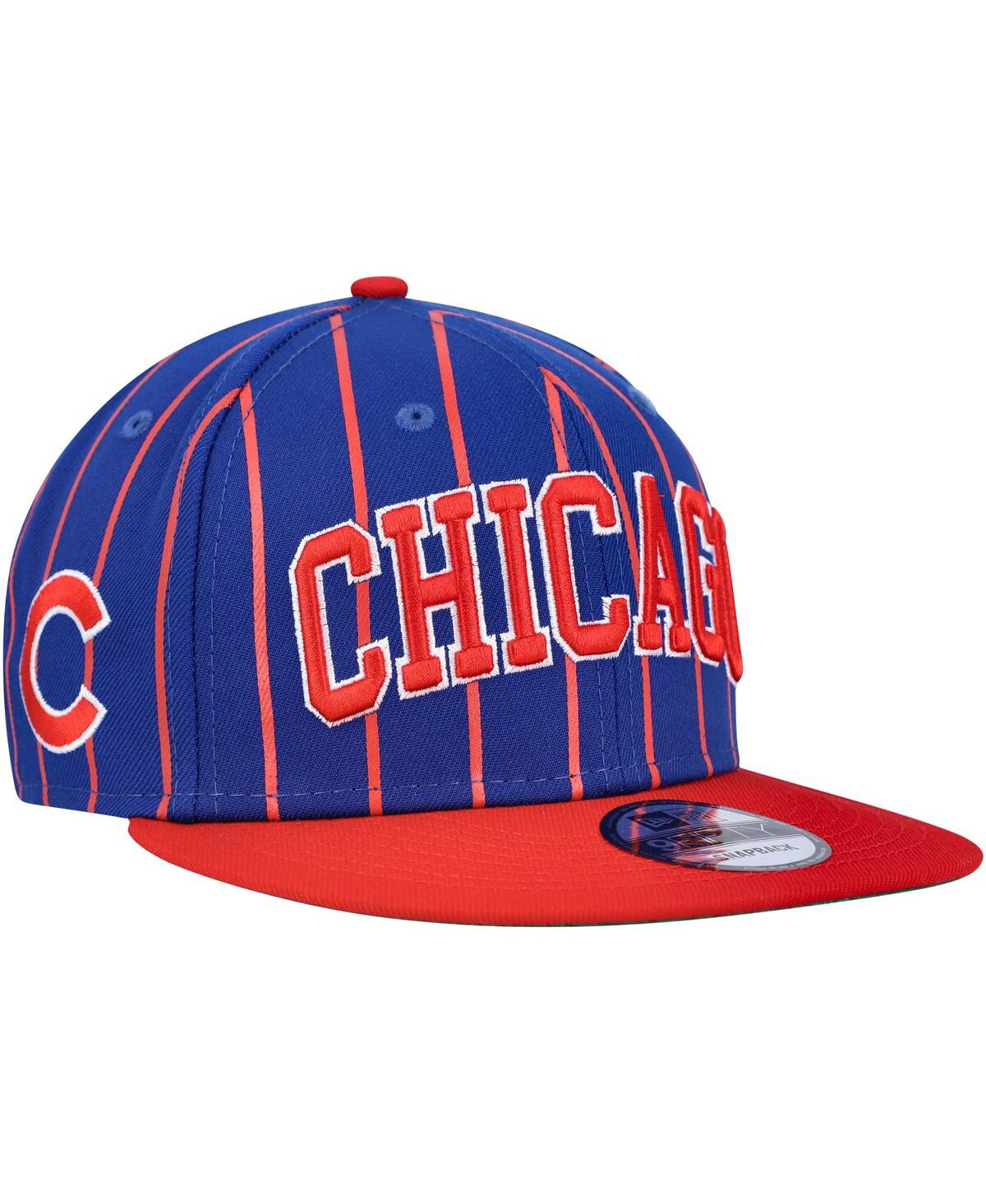 New Era Men's  Royal, Red Chicago Cubs City Arch 9fifty Snapback Hat In Royal,red