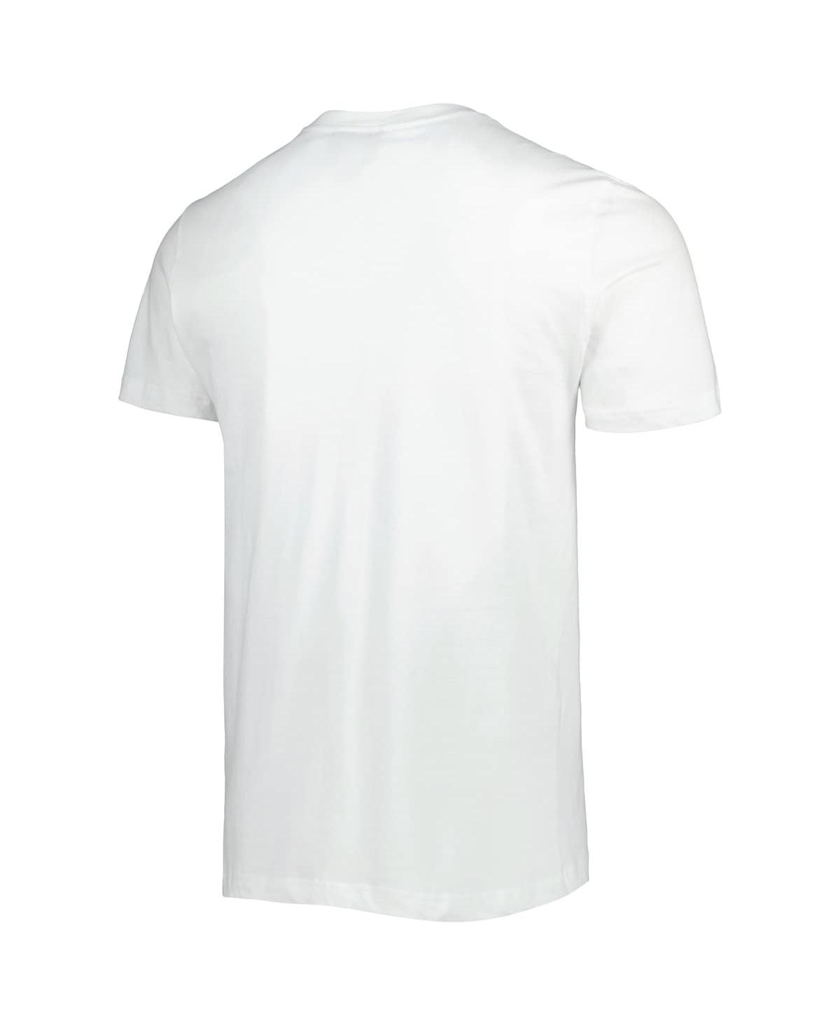 Shop New Era Men's  White Chicago Cubs Historical Championship T-shirt