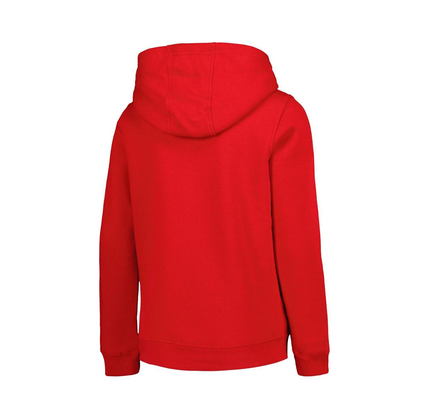 Big Boys and Girls Red St. Louis Cardinals Team Primary Logo Pullover Hoodie