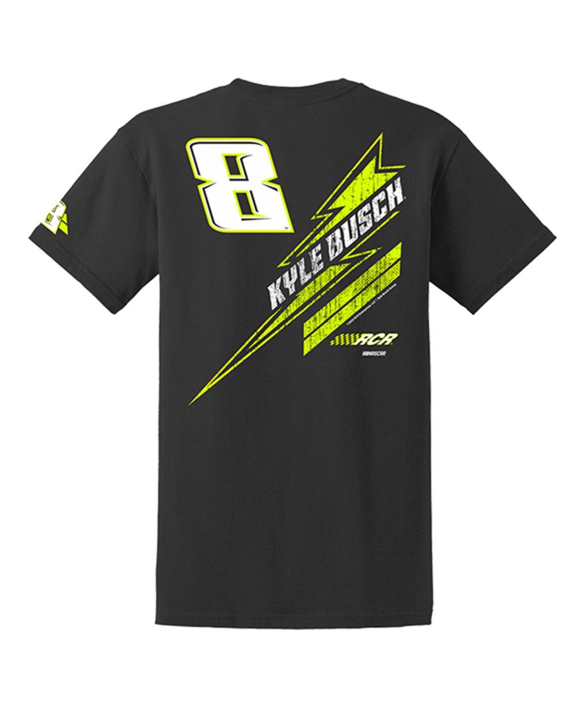 Shop Richard Childress Racing Team Collection Men's  Black Kyle Busch Lifestyle T-shirt