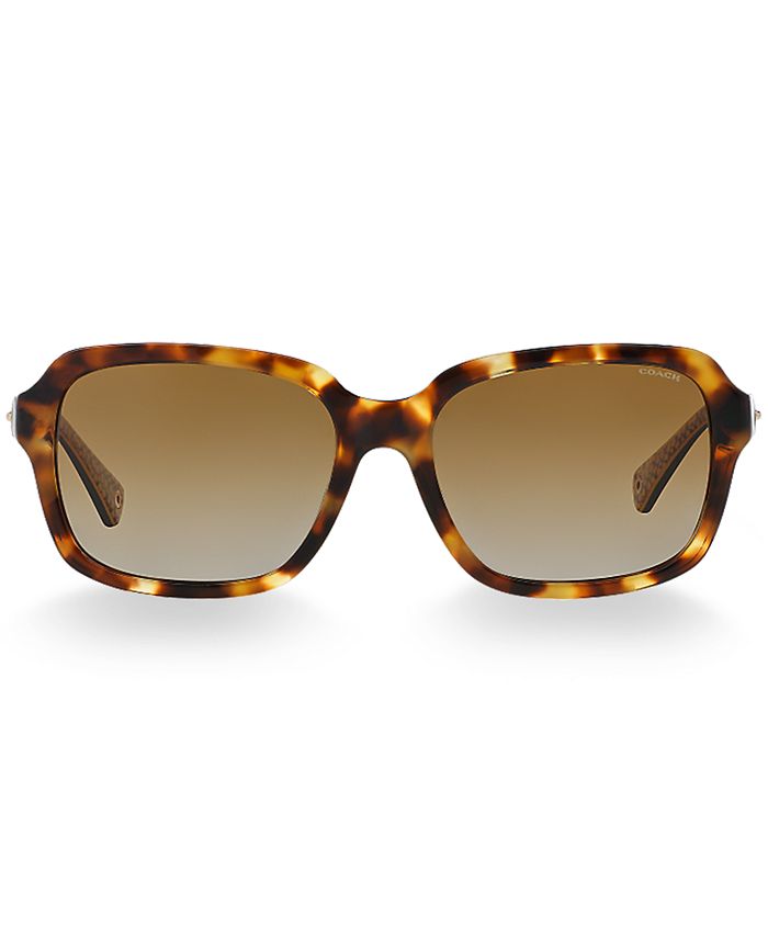 COACH Sunglasses, COACH HC8104 57 Macy's