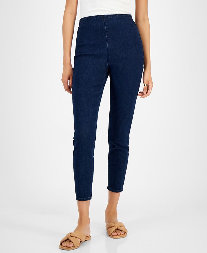 Tinseltown Juniors' Pull-On Skinny Ankle Jeans, Created for Macy's - Macy's