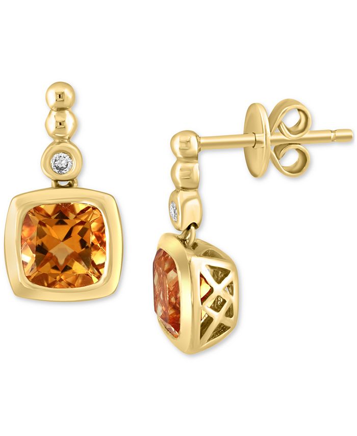 EFFY Collection EFFY® Citrine (1-5/8 ct. t.w.) & White Topaz (1/20 ct ...