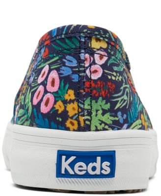 Keds Women's x Rifle Paper Double Decker Garden Party Canvas