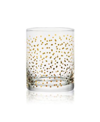 Party Double Old Fashion Glasses, Set of 4