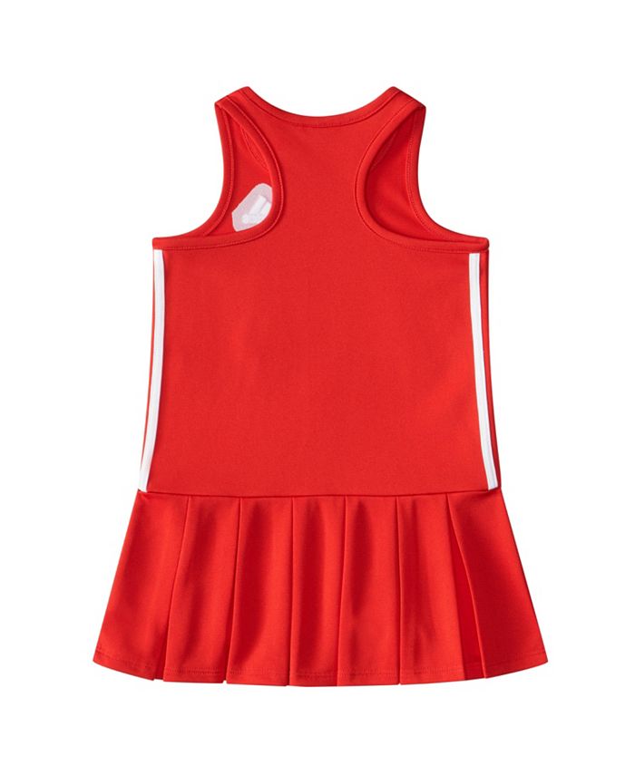 adidas Baby Girls Sleeveless Tennis Dress With Pleated Skirt - Macy's