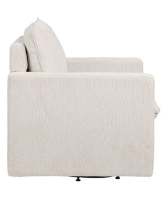 Lilia 34.5" Cushion Back Swivel Chair