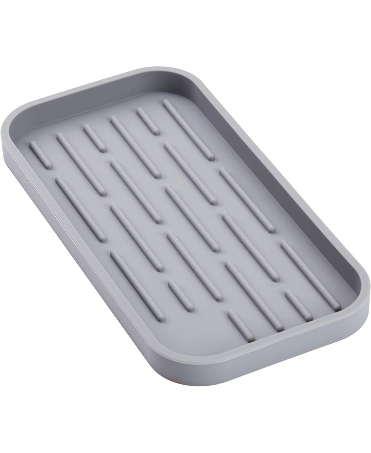 Cheer Collection Silicone Tray, Medium In Gray