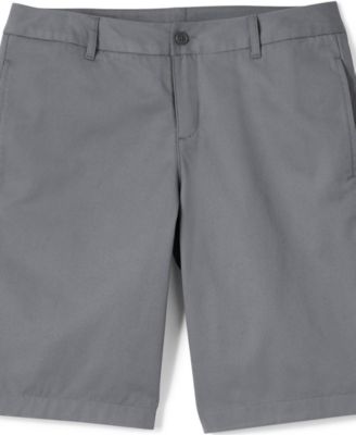 Women's Plain Front Blend Chino Shorts