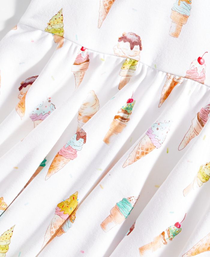 Nola Tawk Toddler & Little Girls Organic Cotton Day Dreams Ice Cream