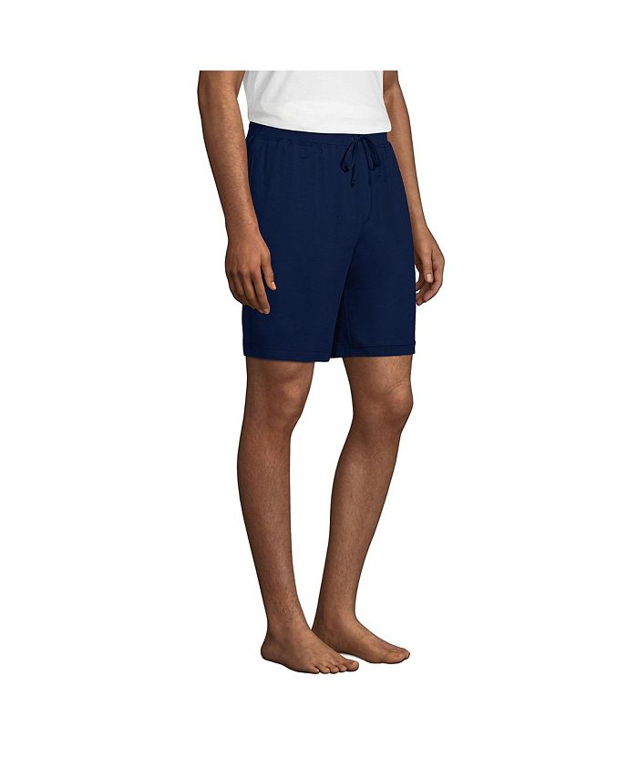 Lands' End Men's Comfort Knit Pajama Shorts & Reviews Men Macy's
