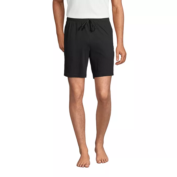 Men's Knit Jersey Pajama Shorts - thumbnail 5