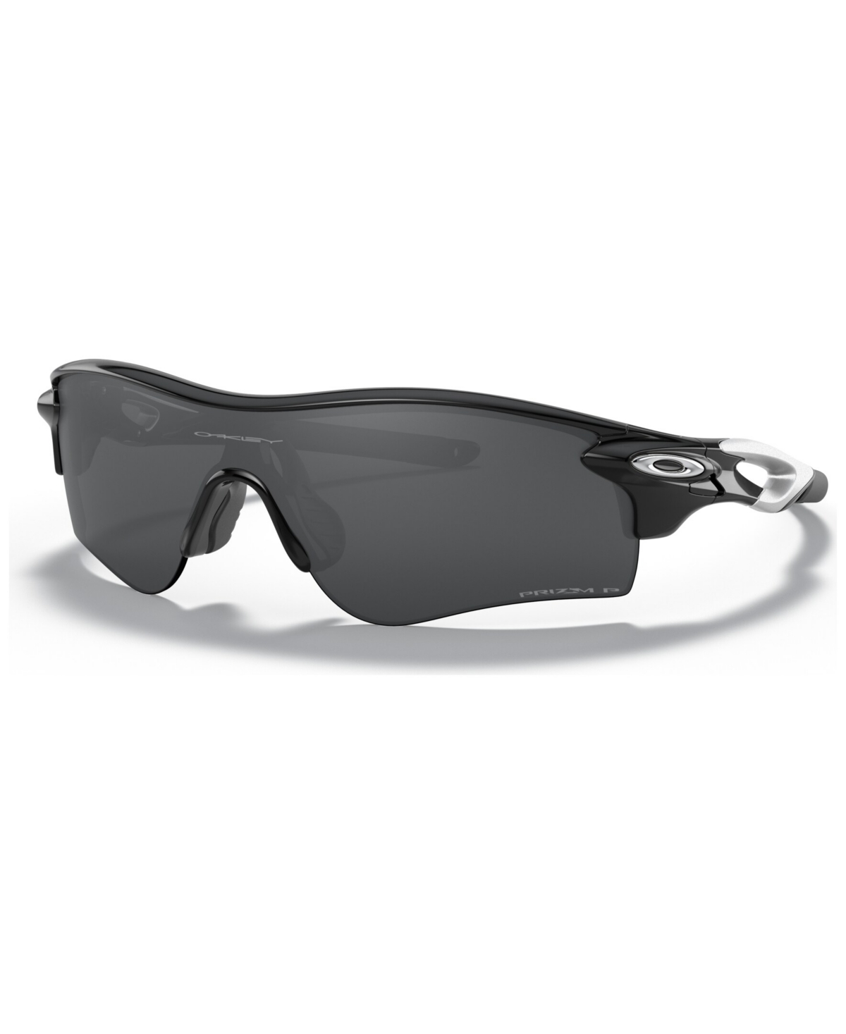 Shop Oakley Men's Polarized Low Bridge Fit Sunglasses, Oo9206 Radarlock Path 38 In Black