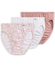 Jockey Women's Underwear Plus Size Elance Brief - 6 Pack, Ivory/Light/Pink  Shadow, 11