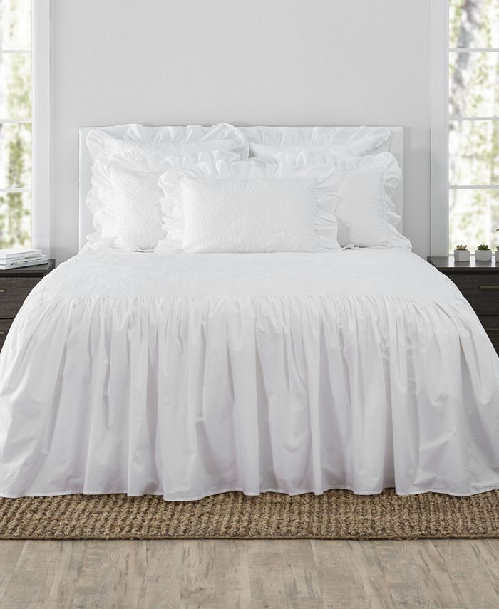 Elise and James Home Oma Ruffle 3-Piece Coverlet Quilt Bedspread Set ...