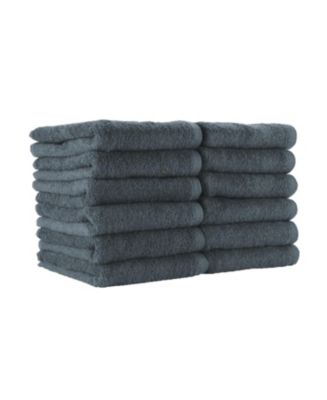 Wholesale 16 x 27 Dark Gray Hand Towels (100% Cotton)