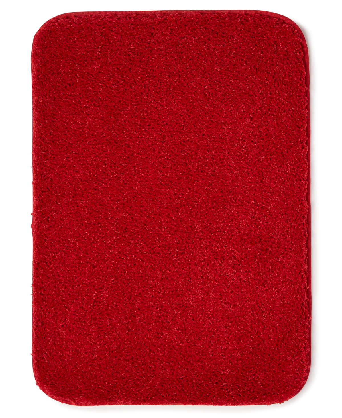 Charter Club Elite Bath Rug, 17" X 24", Created For Macy's In Red Currant