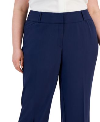 Plus and Petite Plus Size Curvy Bootcut Pants, Created for Macy's