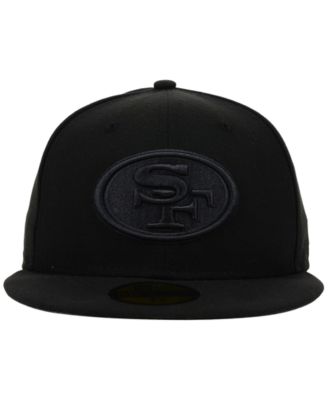 black 49ers hat