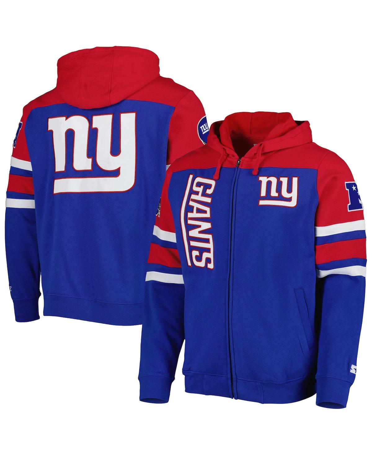 Starter Men s Starter Royal New York Giants Extreme Full Zip