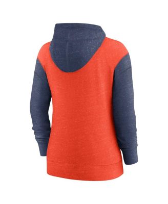 Women's Orange Houston Astros Full-Zip Hoodie