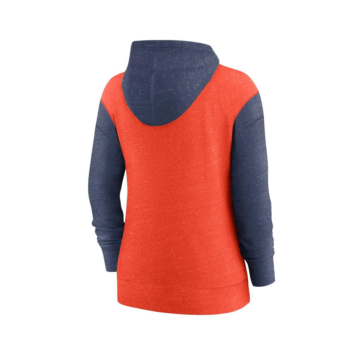 Women's Orange Houston Astros Full-Zip Hoodie