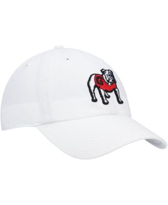 Men's White Georgia Bulldogs Clean Up Adjustable Hat
