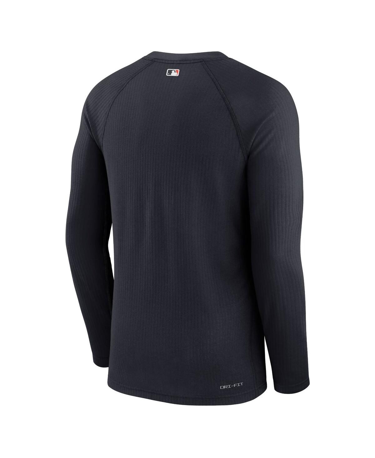 Nike Men's Navy Detroit Tigers Authentic Collection Logo Performance Long  Sleeve T-shirt